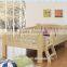 Multifunctional foldable wooden baby crib with wheels                        
                                                Quality Choice