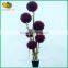 hot sale artificial topiary glass ball frame