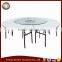 Wholesale new design wedding wood furniture wooden folding round banquet dining table