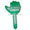 customized promotional slogan printing inflatable hand for advertising