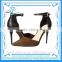 Made in China Graceful genuine leather high heel pumps for women Top quality leather high heel shoes for women