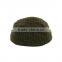 brown and check blank custom fashion military cap