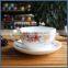 Promotional Gift Ceramic Tea Cup and Saucer Wholesale