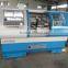 cnc lathe machine price CK6136A with hydraulic chuck auto bar feeder