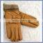 Custom Fur Glove Wool Lined Sheepskin Fur Glove