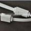 Hot Sale High Speed 2 in 1 Flat Noodle USB Date Cable For IOS 8 Pin & Android