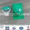 Stainless steel bolt and nut for guardrail used