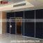 acoustic sliding folding partition door for comminity function room
