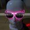 Pink EL wire sunglasses/EL light sunglasses/EL Flashing glasses