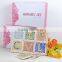 Square Scrabble Letter Crystal Glass Mosaic Educational Toys