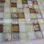 Green Series Aluminium Foil Mosaic Tile in Mix Style