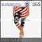 custom stretch usa flag style print capris OEM 2015 plus size