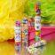Cylinder shaped clear containers with slip over lids sized to hold gumballs