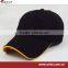 alibaba cotton cap B2B sports cap with white sandwich closure China manufacturer