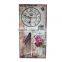 Creative Wall Clock Room Decorative Rectangle Wood Clock