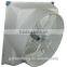 exhaust fan with glass steel material with 6 stainless steel blades