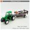 Plastic friction farm tractor farm truck toys for kids