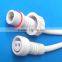 2 pin Electrical male to female plug and socket waterproof IP67 connector for LED
