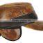 New Fashion Men's (100% Real Brown cowhide) Leather Hat / Flat Beret