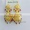 Wholesale golden earring set seed bead earring projects