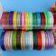 Wholesale Golden edges satin ribbon for making small decorative golden edged Christmas Mini ribbon bow