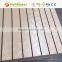 PVC Laminated MDF Grooved Board Aluminum Slatwall Panel
