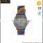 Wholesale Charm Man's Wrist Watches Alloy Material Case Silicone Band