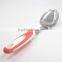 Food Safety Unique design TPR handle kitchen stainless steel soup kitchen spoon
