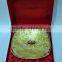 Brass Nickel Silver Fruit Bowl in Velvet Box for Corporate Gifts