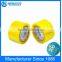Yellow BOPP Packing Tape with Custom LOGO Printed On Paper Core