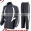 Black/white track suit