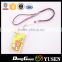 Woven nylon keychain lanyard with fashion style