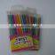 10 pcs school kids stationery gits wax plastic crayon