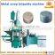 Scrap metal press machine/ Scrap copper powder briquette making machine
