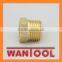 Brass Male Brake Nipple Adapter Fittings Brake Hose Fitting Air Brake