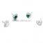 wholesale silver jewellery 925 silver diamond stud earrings