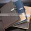 Loose Leaf Planner Organizer PU Leather Notebook with Power Bank