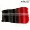 Latest Arrival custom design artificial 18inch 1b red high tempreture two tone synthetic ombre color hair extensions