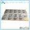 Serial number stickers barcode stickers roll