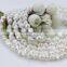 10mm white peanut special irregular baroque natural cultured pearl strand
