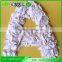 Factory Supply!Crushed Recycled PVC knot board scraps White/Gray color for pipes/tubes