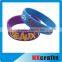 2016 promotional custom silicon wristband with high quality