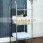 Arch type 3 tier metal steel tube storage rack
