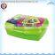 plastic lunch box with lock, High Quality Bento Lunch Box,Fashion Printing plastic Lunch Box