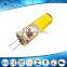 2016 new design white/warm white g4 led DC 12v/ AC220v lamp, led g4 cob light in any case