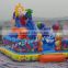 kids mini fun city inflatable poseidon playground slide