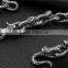 Men's fashion jewelry gothic punk snack chain bracelet