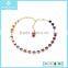 New Custom Design Charm Fashion Jewelry Necklace with Red Crystal