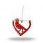 Iron Small Three Heart Decorative Wall Hook