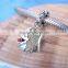 S345 Globalwin 925 Silver and CZ Fish Charms Silver Bracelet Charm Pendant